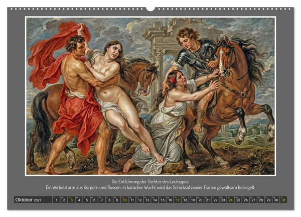 Produktbild: G&ouml;tterfunken und Leidenschaft (Wandkalender 2027 DIN A2 quer), CALVENDO Monatskalender
