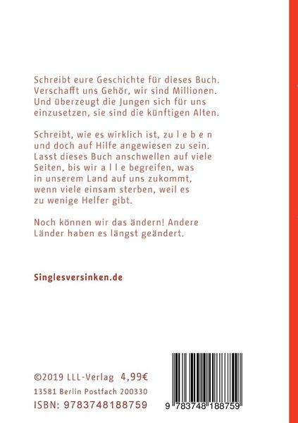 Produktbild: Singles versinken lautlos?