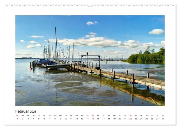 Produktbild: Steinhuder Meer Impressionen (Wandkalender 2026 DIN A2 quer), CALVENDO Monatskalender