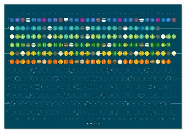 Produktbild: Une perle pour chaque jour (Calendrier mural 2026 DIN A3 vertical), CALVENDO calendrier mensuel
