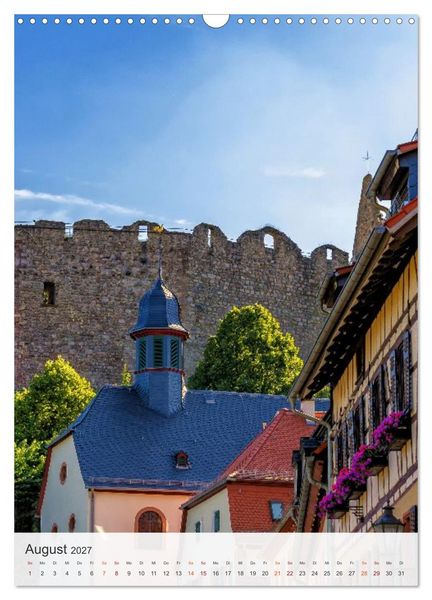 Produktbild: Lindenfels im Odenwald (Wandkalender 2027 DIN A3 hoch), CALVENDO Monatskalender