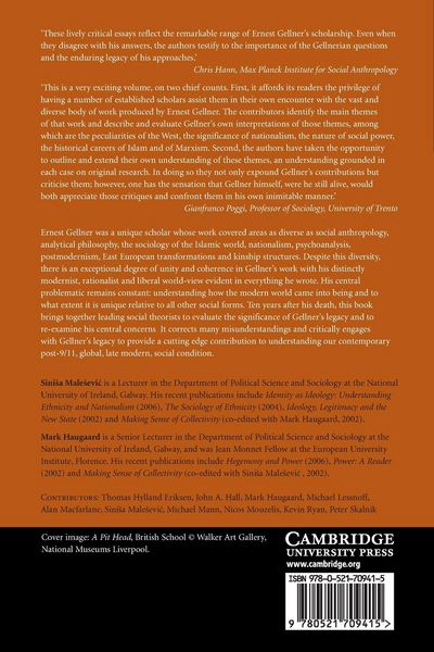 Produktbild: Ernest Gellner and Contemporary Social Thought