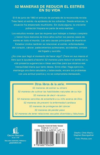 Produktbild: Los 52 Maneras de Reducir El Estr&iquest;&iquest;s En Su Vida = 52 Way to Reduce Stress in Your Life
