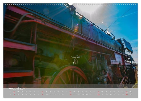 Produktbild: F&uuml;r Liebhaber des Dampfes (Wandkalender 2026 DIN A2 quer), CALVENDO Monatskalender