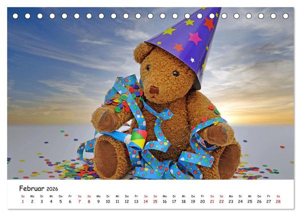 Produktbild: Allerliebste Teddyb&auml;ren (Tischkalender 2026 DIN A5 quer), CALVENDO Monatskalender