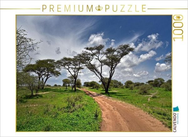 CALVENDO Puzzle Tarangire-Nationalpark | 1000 Teile Lege-Größe 64x48cm Foto-Puzzle für glückliche Stunden