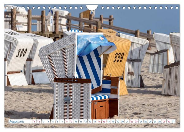 Produktbild: St. Peter-Ording Stranderlebnisse (Wandkalender 2026 DIN A4 quer), CALVENDO Monatskalender