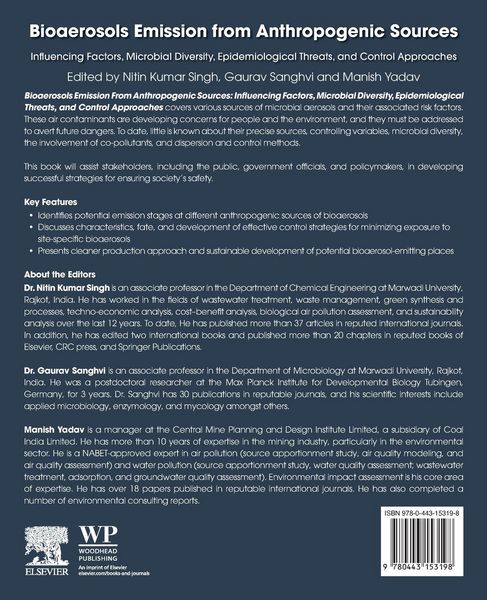 Produktbild: Bioaerosols Emission from Anthropogenic Sources
