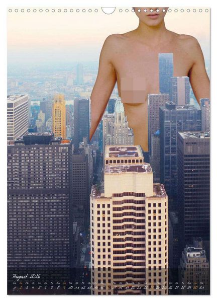 Produktbild: Big Apple Akt (Wandkalender 2026 DIN A3 hoch), CALVENDO Monatskalender