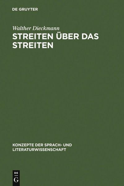 Produktbild: Streiten &uuml;ber das Streiten
