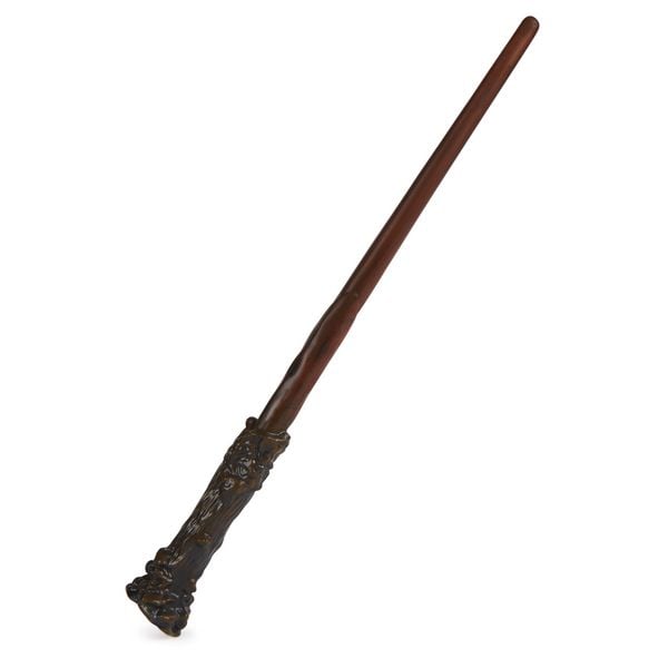 Produktbild: Wizarding World Harry Potter - Authentischer Harry Potter Zauberstab aus Kunststoff mit Hogwarts-Halterung