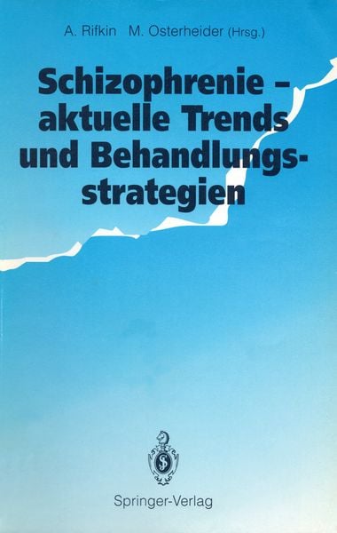 Produktbild: Schizophrenie &mdash; aktuelle Trends und Behandlungsstrategien