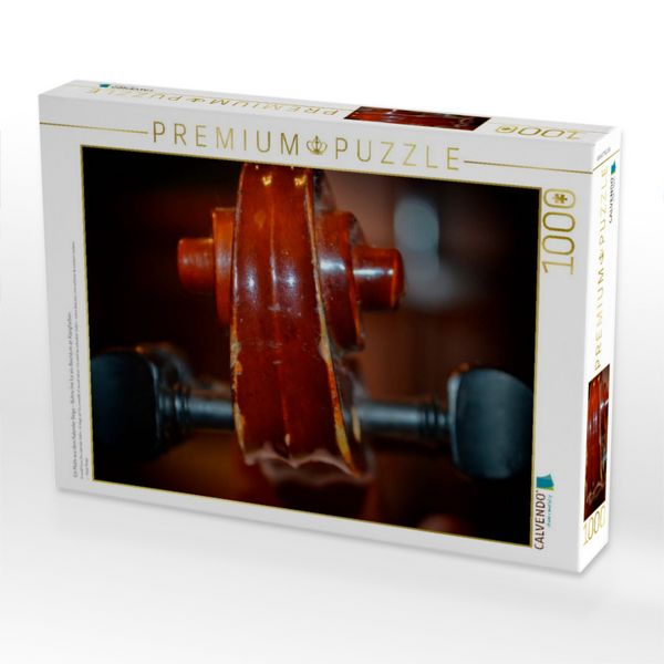 Produktbild: CALVENDO Puzzle Ein Motiv aus dem Kalender Geige - B&uuml;hne frei f&uuml;r ein Reichtum an Klangfarben | 1000 Teile Lege-Gr&ouml;&szlig;e 64x48cm Foto-Puzzle f&uuml;r gl&uuml;cklic