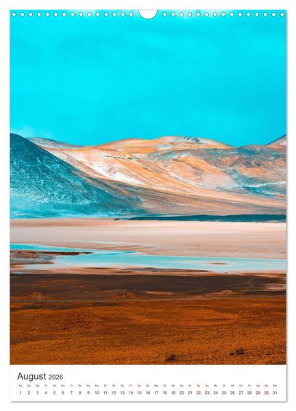 Produktbild: Chile - Ein unentdecktes Paradies. (Wandkalender 2026 DIN A3 hoch), CALVENDO Monatskalender