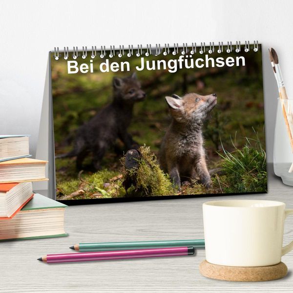 Produktbild: Bei den Jungf&uuml;chsen (Tischkalender 2026 DIN A5 quer), CALVENDO Monatskalender