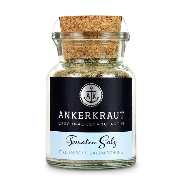 Ankerkraut Tomatensalz, Korkenglas