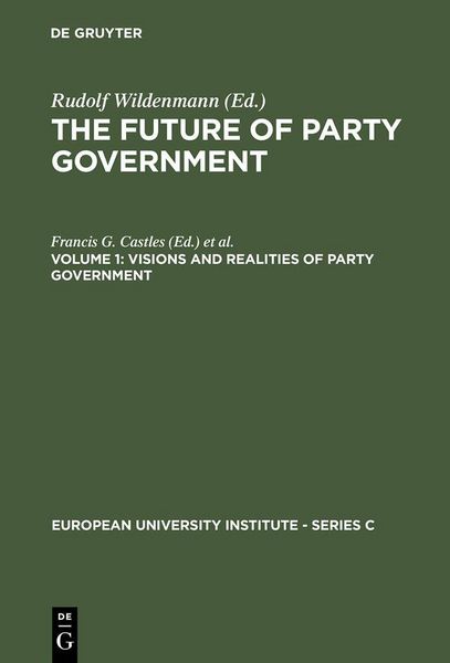 Produktbild: Visions and Realities of Party Government
