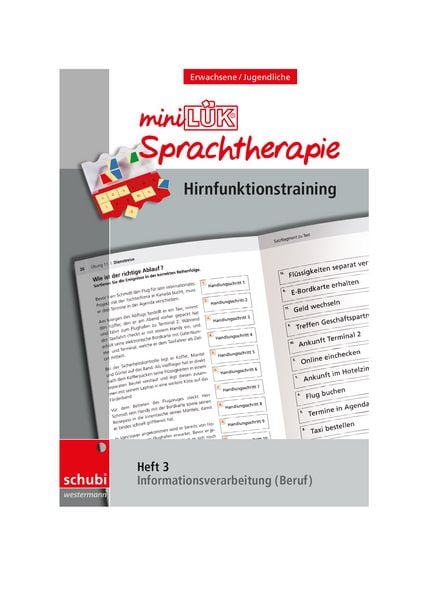 Produktbild: miniL&Uuml;K-Sprachtherapie - Hirnfunktionstraining