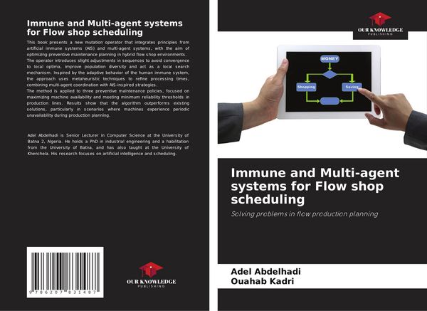 Produktbild: Immune and Multi-agent systems for Flow shop scheduling