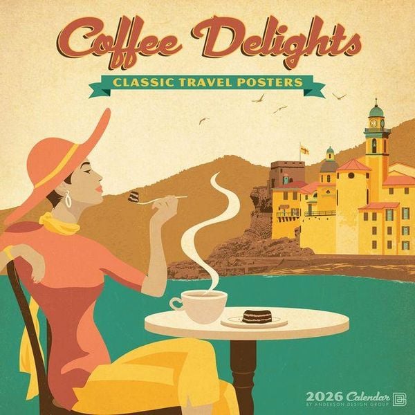 Produktbild: Coffee Delights (Anderson Design Group) 2026 Wall Calendar