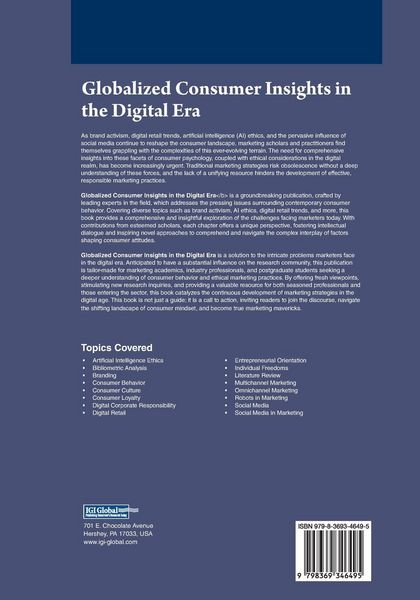 Produktbild: Globalized Consumer Insights in the Digital Era