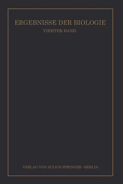 Produktbild: Ergebnisse der Biologie