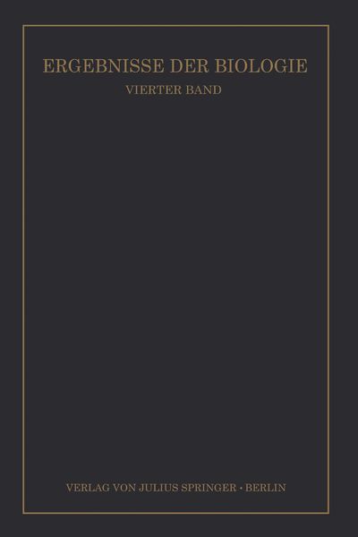 Produktbild: Ergebnisse der Biologie