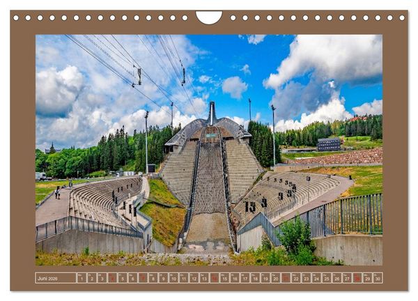 Produktbild: Oslo - Stadt am Fjord (Wandkalender 2026 DIN A4 quer), CALVENDO Monatskalender