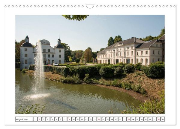 Produktbild: Burgen und Schl&ouml;sser im n&ouml;rdlichen Ruhrgebiet (Wandkalender 2026 DIN A3 quer), CALVENDO Monatskalender
