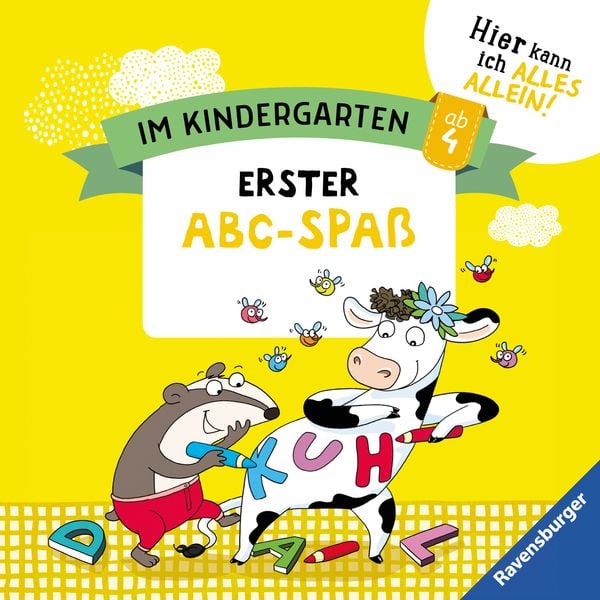Im Kindergarten: Erster Abc-Spaß, Taschenbuch von Kirstin Jebautzke, Ravensburger Verlag GmbH