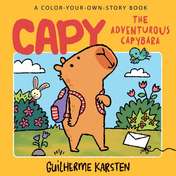 Produktbild: Capy - The Adventurous Capybara: A Color-Your-Own-Story Book