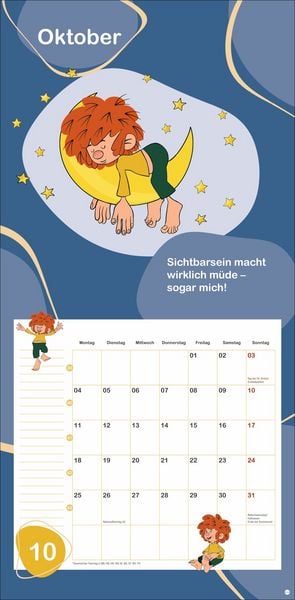 Produktbild: Pumuckl Broschurkalender 2027