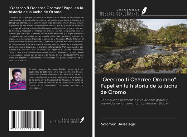 Produktbild: "Qeerroo fi Qaarree Oromoo" Papel en la historia de la lucha de Oromo