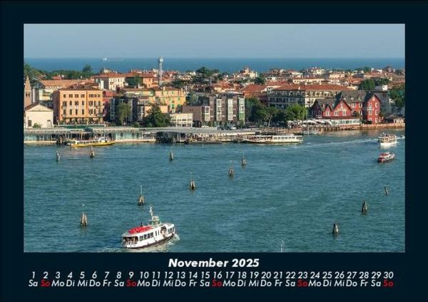 Produktbild: Venedigs Sch&ouml;nheit 2025 Fotokalender DIN A5