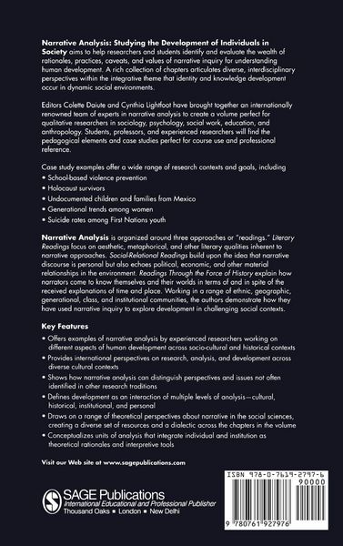 Produktbild: Narrative Analysis