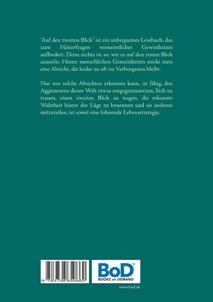 Produktbild: Auf den zweiten Blick