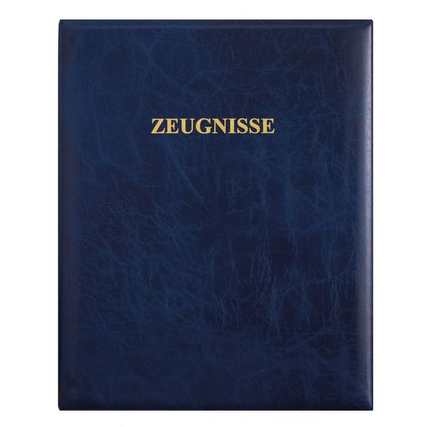 Produktbild: Zeugnisringbuch, Dunkelblau