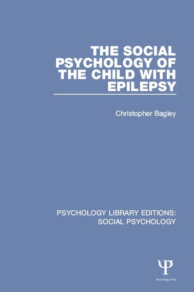 Produktbild: The Social Psychology of the Child with Epilepsy