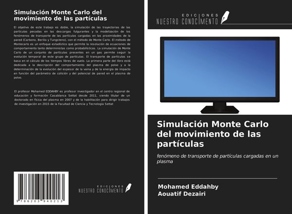 Produktbild: Simulaci&oacute;n Monte Carlo del movimiento de las part&iacute;culas