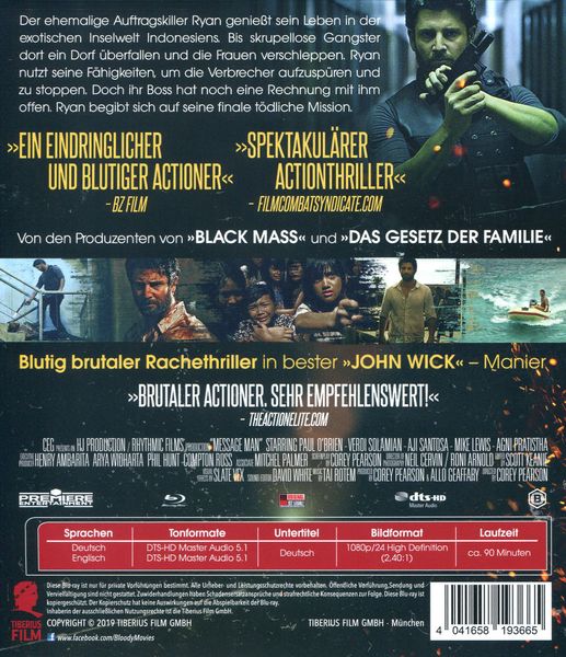 Produktbild: Message Man - Schatten der Vergangenheit - Uncut