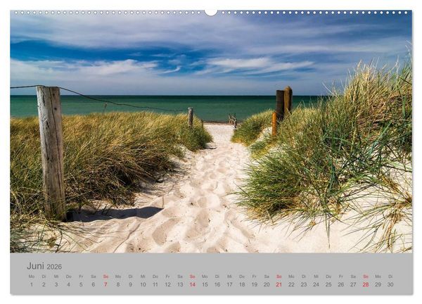 Produktbild: Ostsee, Fischland-Dar&szlig; (Wandkalender 2026 DIN A2 quer), CALVENDO Monatskalender