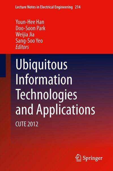 Produktbild: Ubiquitous Information Technologies and Applications