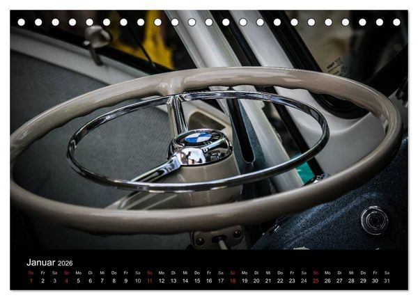 Produktbild: Oldtimer inside (Tischkalender 2026 DIN A5 quer), CALVENDO Monatskalender