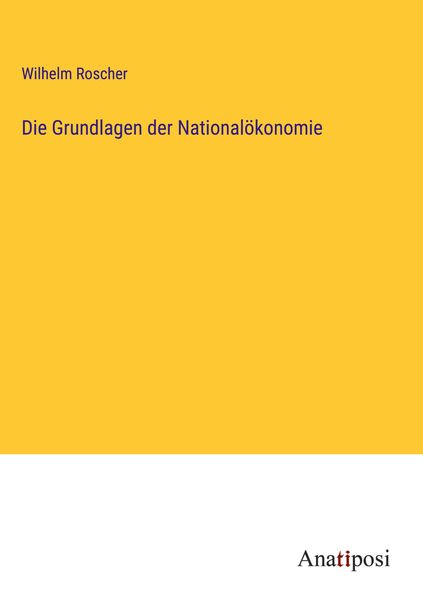Produktbild: Die Grundlagen der National&ouml;konomie