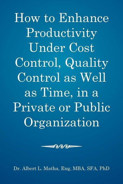 Produktbild: How to enhance productivity under cost control, quality control as well as time, in a private or public organization