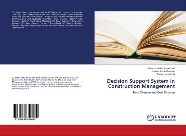 Produktbild: Decision Support System in Construction Management