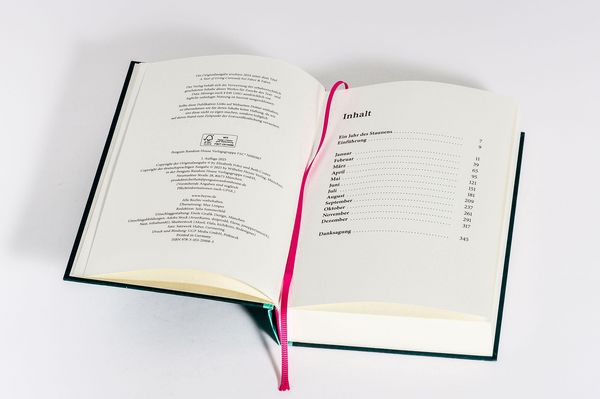 Produktbild: Ein Jahr des Staunens