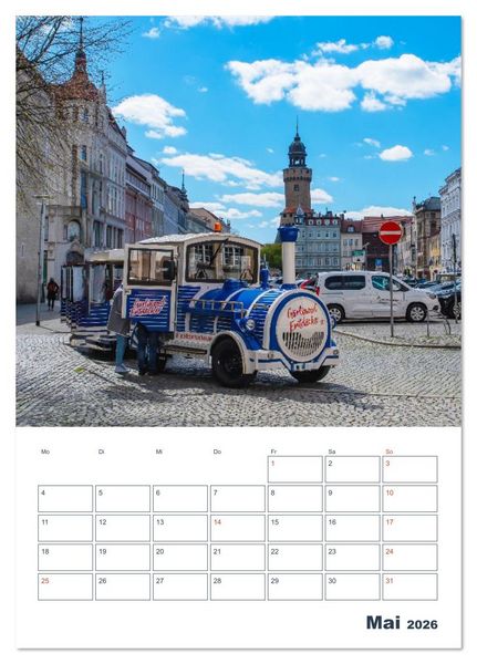 Produktbild: Zeit fuer Goerlitz-Planer &ndash; Fuer Herz und Heimatgefuehl (Tischkalender 2026 DIN A5 hoch), CALVENDO Monatskalender
