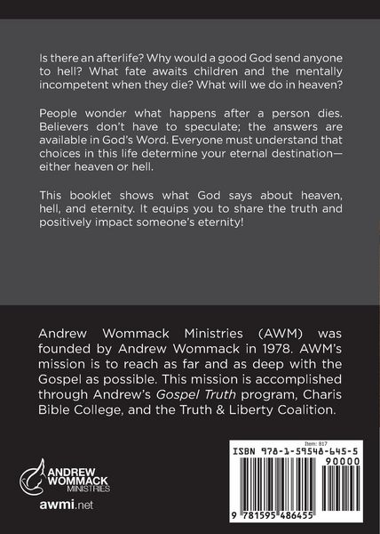 Produktbild: A Biblical Worldview on Heaven, Hell, and Eternity
