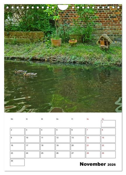 Produktbild: Boizenburg am Elberadweg (Wandkalender 2026 DIN A4 hoch), CALVENDO Monatskalender
